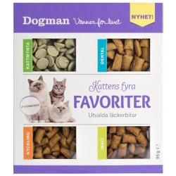 Dogman Kattens 4 Favoritter 95g 