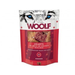 Woolf hearts of duck & chicken with rice 100 gr.