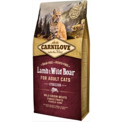 Carnilove Lamb & Wild Boar Adult Cat Sterilised